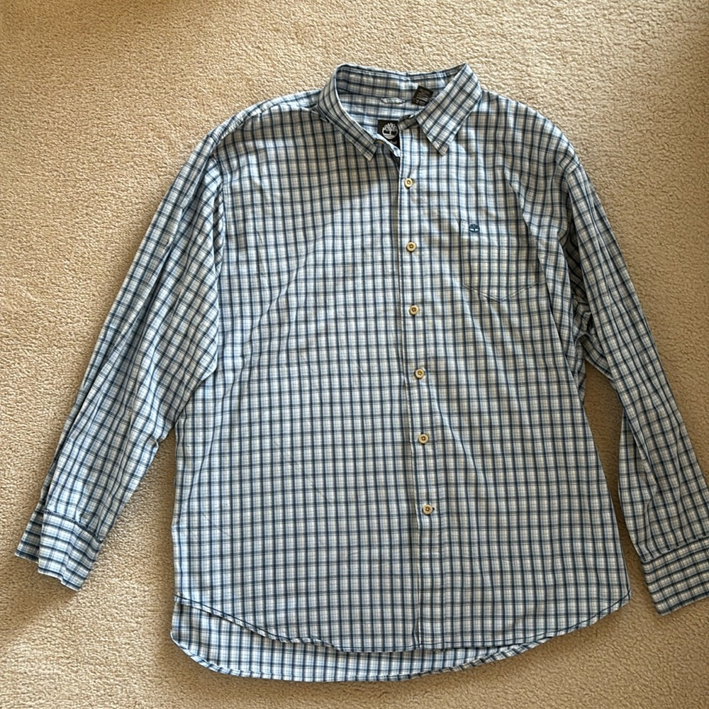 Timberland Men’s button down long sleeve shirt